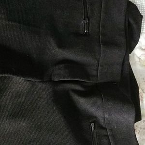 Ann Taylor Julie Skinny black slacks